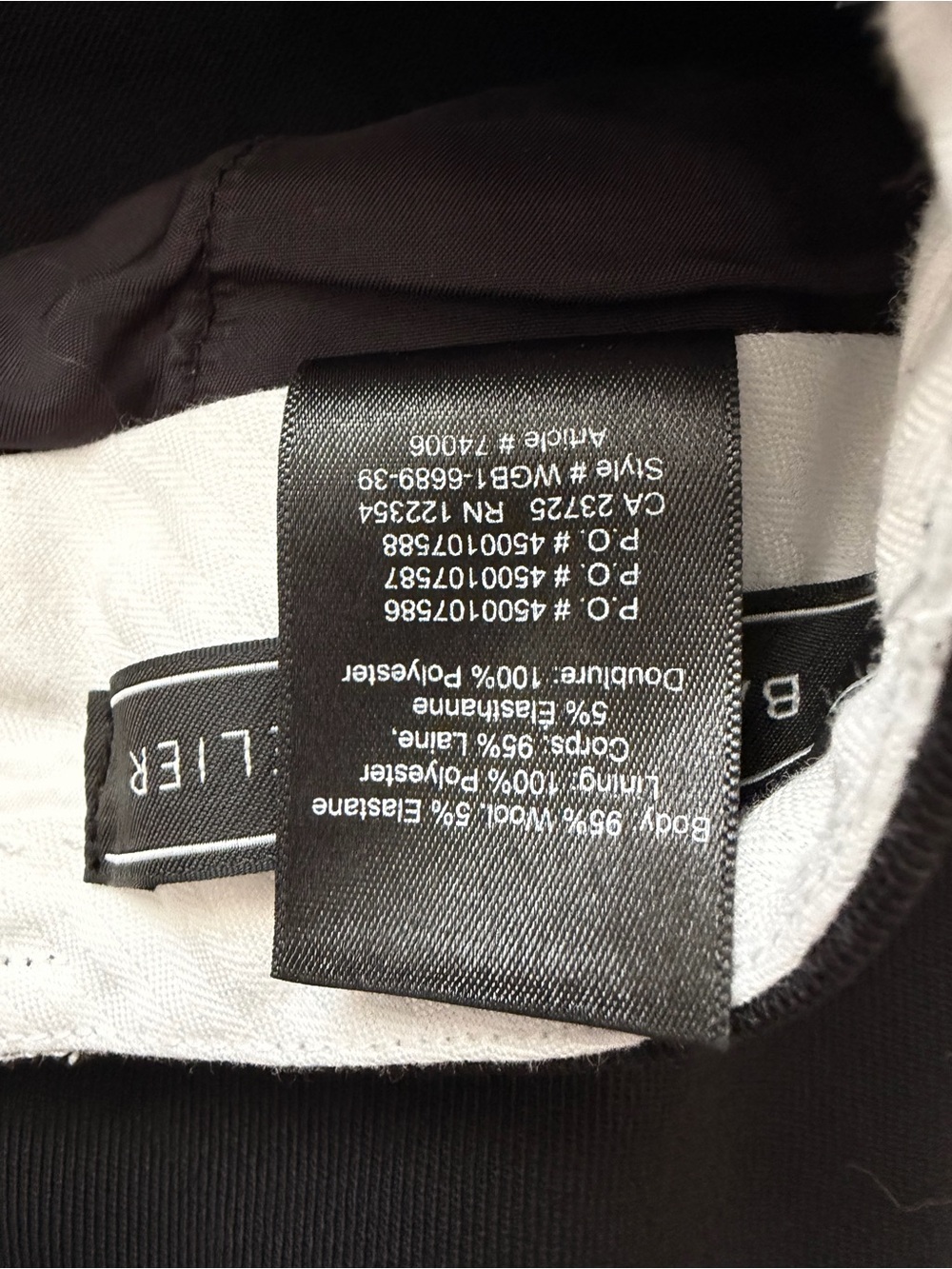 Aritzia / Babaton Agency Pants - Picture 5 of 6